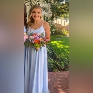 Light blue Revelry bridesmaid dress - size 10